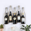 European-style holder Metal wine rack wall red wine rack wall hanging living room dining room bar cabinet wine bottle