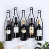 European-style holder Metal wine rack wall red wine rack wall hanging living room dining room bar cabinet wine bottle