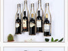 European-style holder Metal wine rack wall red wine rack wall hanging living room dining room bar cabinet wine bottle