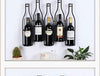 European-style holder Metal wine rack wall red wine rack wall hanging living room dining room bar cabinet wine bottle