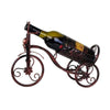 Porte-bouteille de Vin<br> Bicyclette Métal