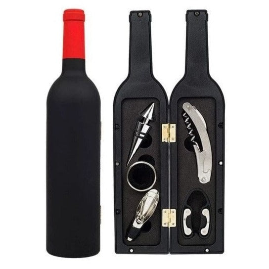 Ouvre-bouteille 5 pièces dans un ensemble vin rouge tire-bouchon vins de  haute qualité accessoire cadeaux boîte 16 8fh C R