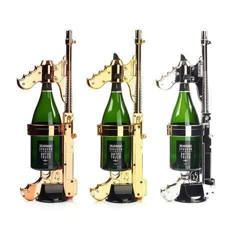 BELDEL Pistolet à champagne – Ensemble de pistolet à bière 3 en 1 avec  bouchon à champagne