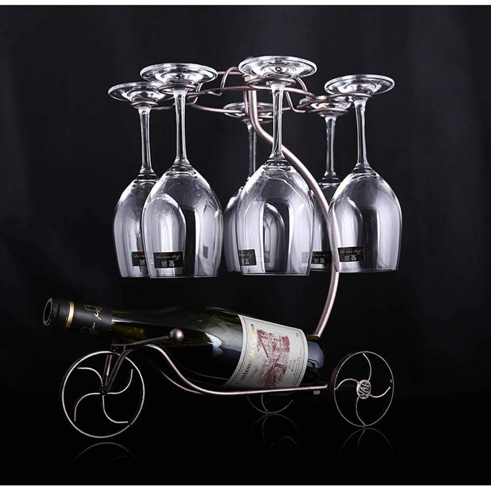 Porte-verre à vin, porte-gobelet refroidisseur de vin, sous simple tasse  Creative Wine Rack inversé C